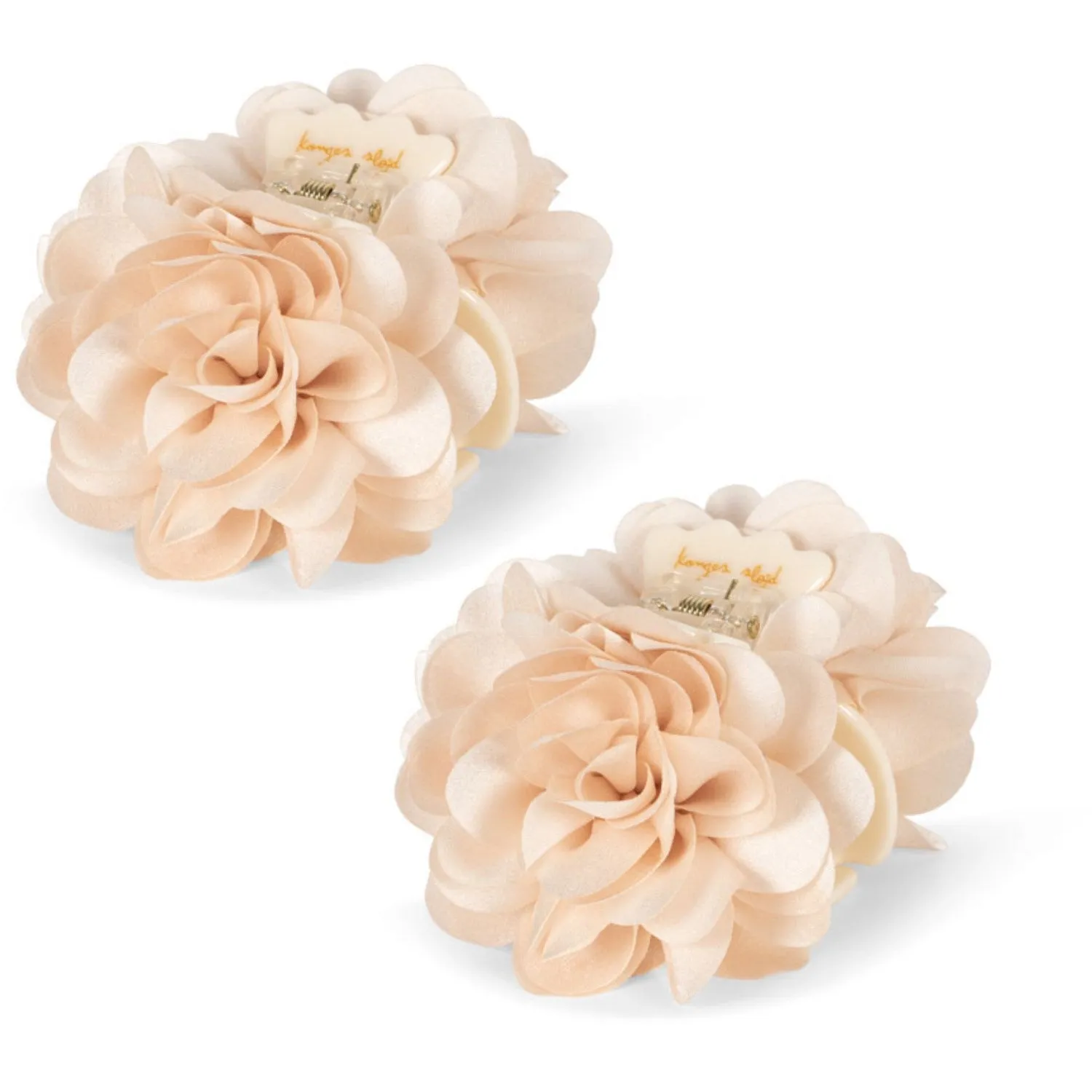 Konges Sljd Eggnog Celebration 2 Pack Flower Hair Clip