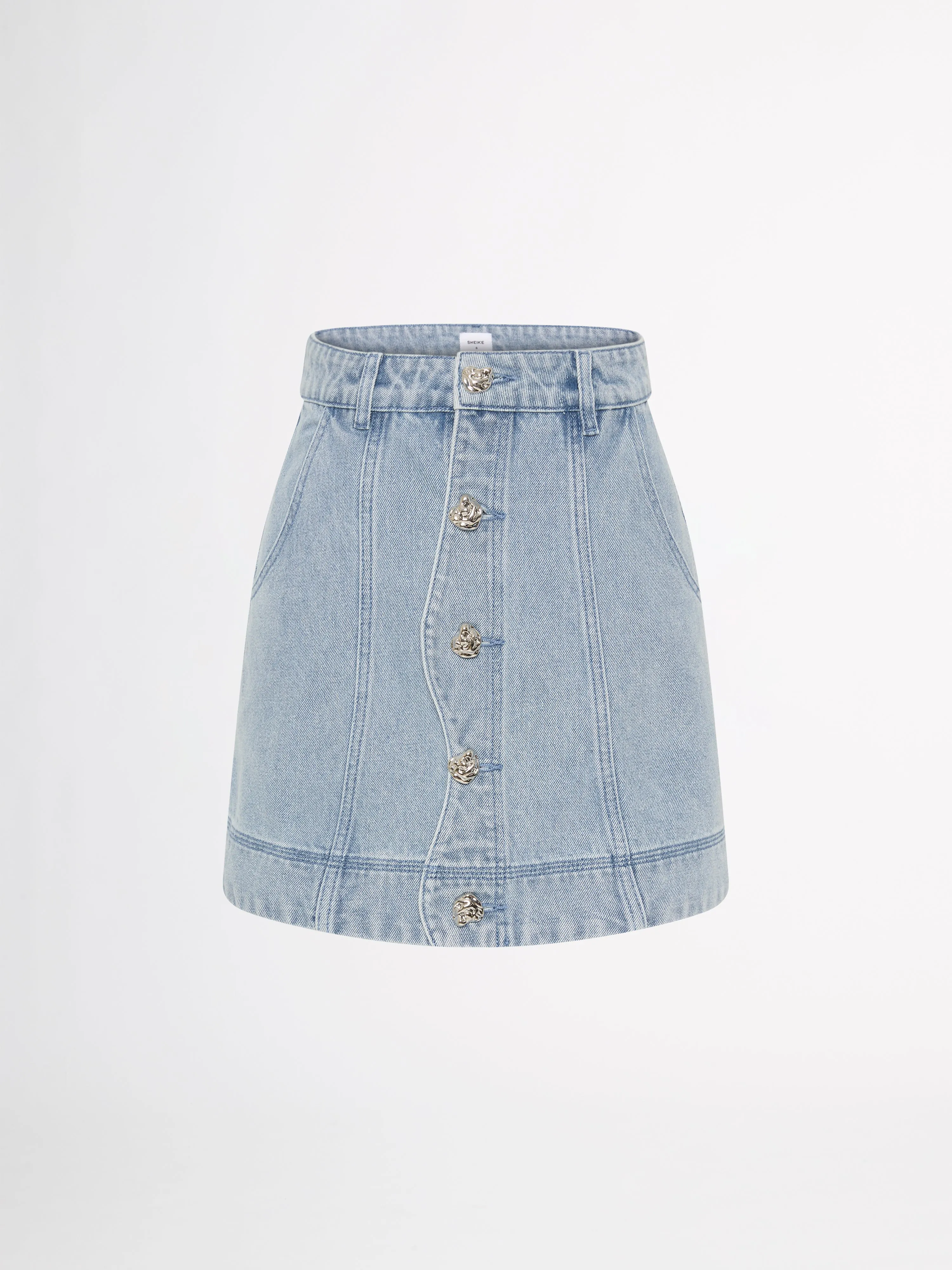 LAINEY DENIM MINI SKIRT