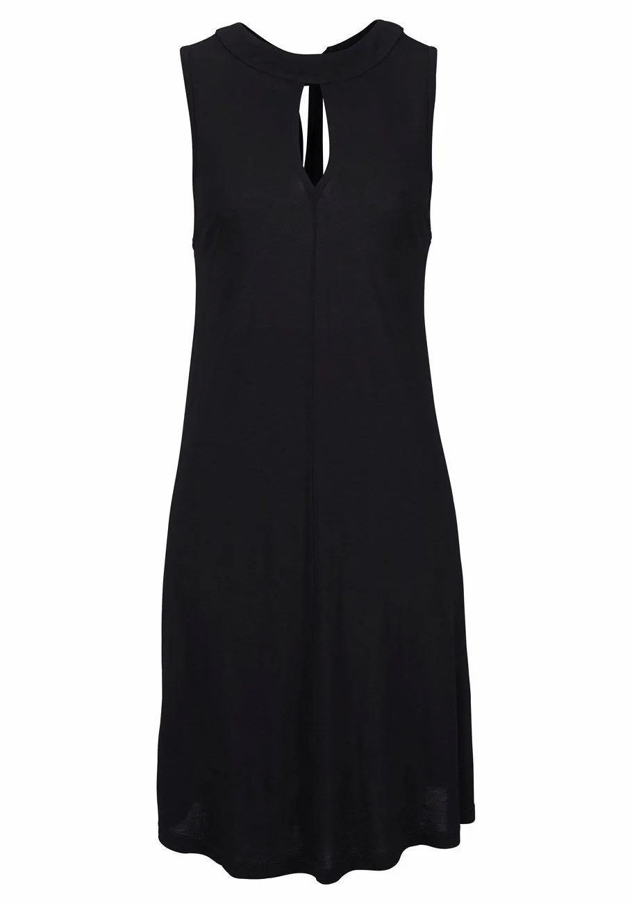 LASCANA Women's Keyhole Flowy Dress
