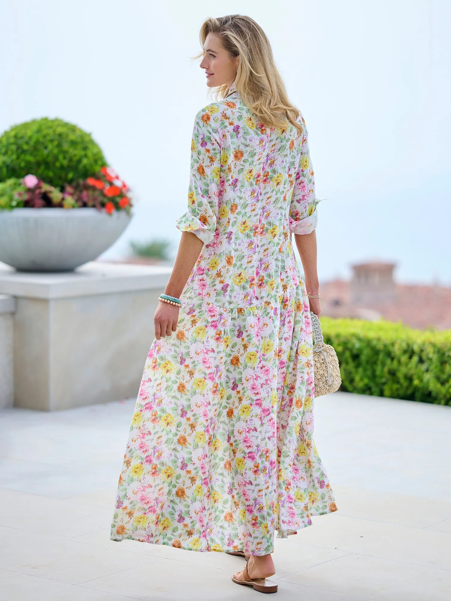 Licia Flower Embroidered Dress