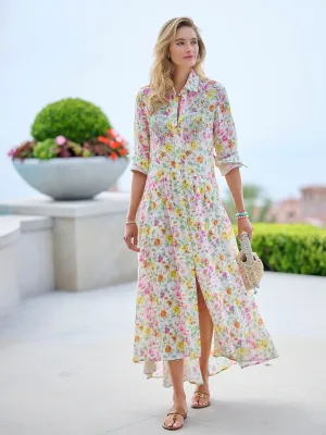 Licia Flower Embroidered Dress