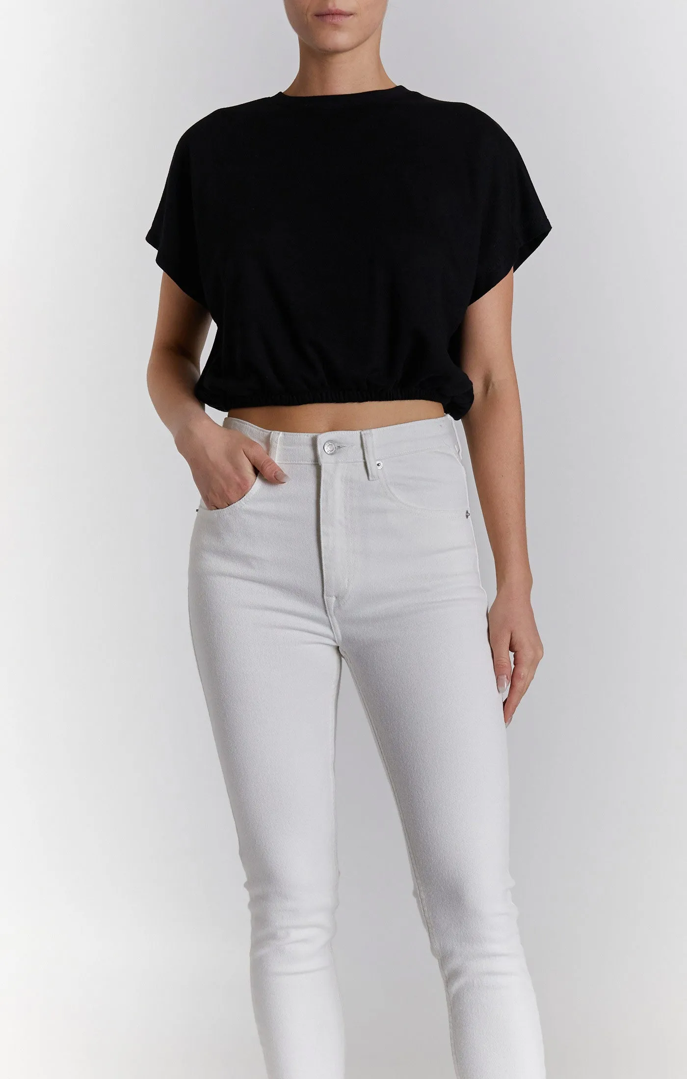Luxury Feel Bubble T-Shirt with Crew Neck  Dont Miss Out!