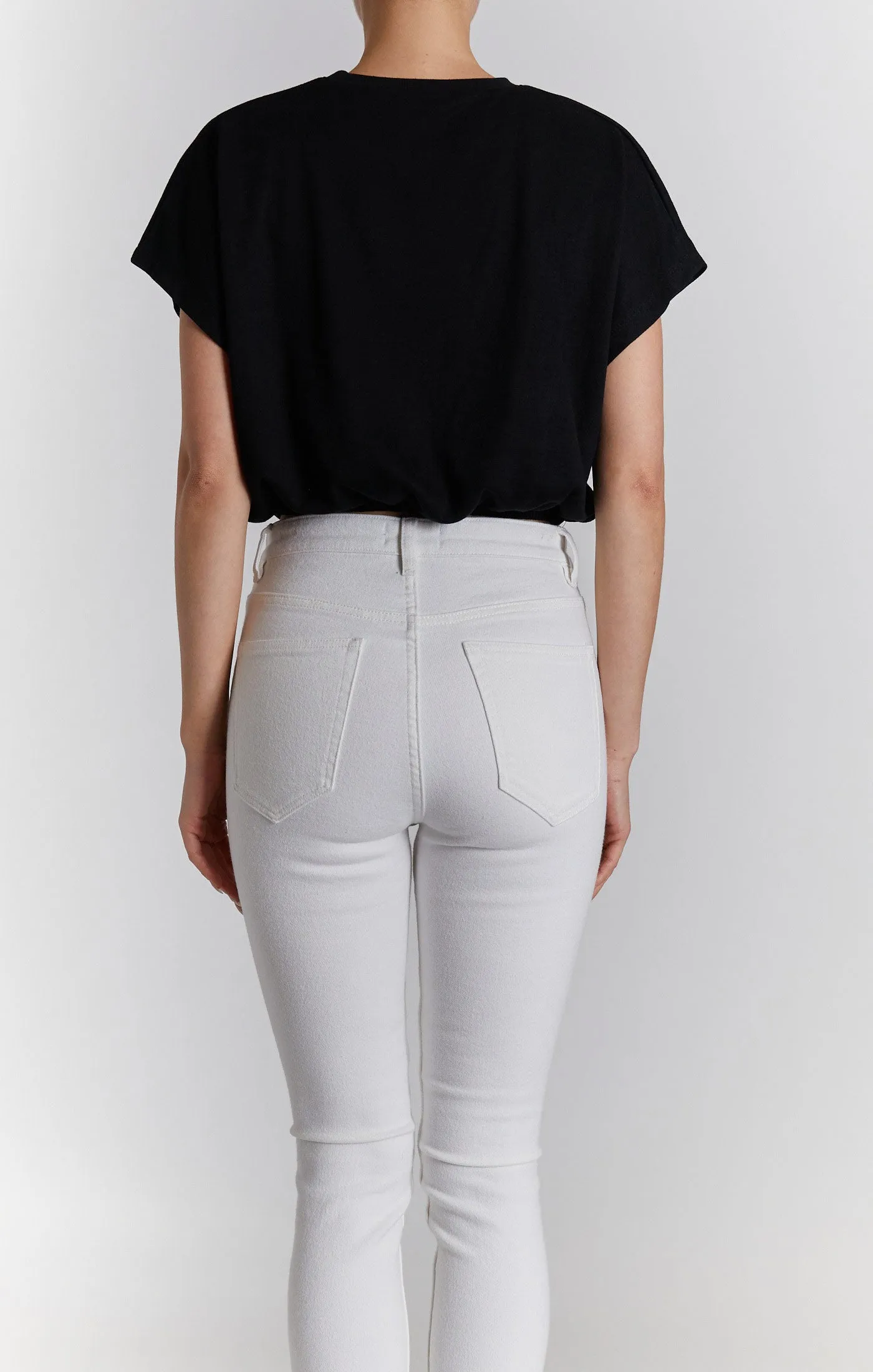 Luxury Feel Bubble T-Shirt with Crew Neck  Dont Miss Out!