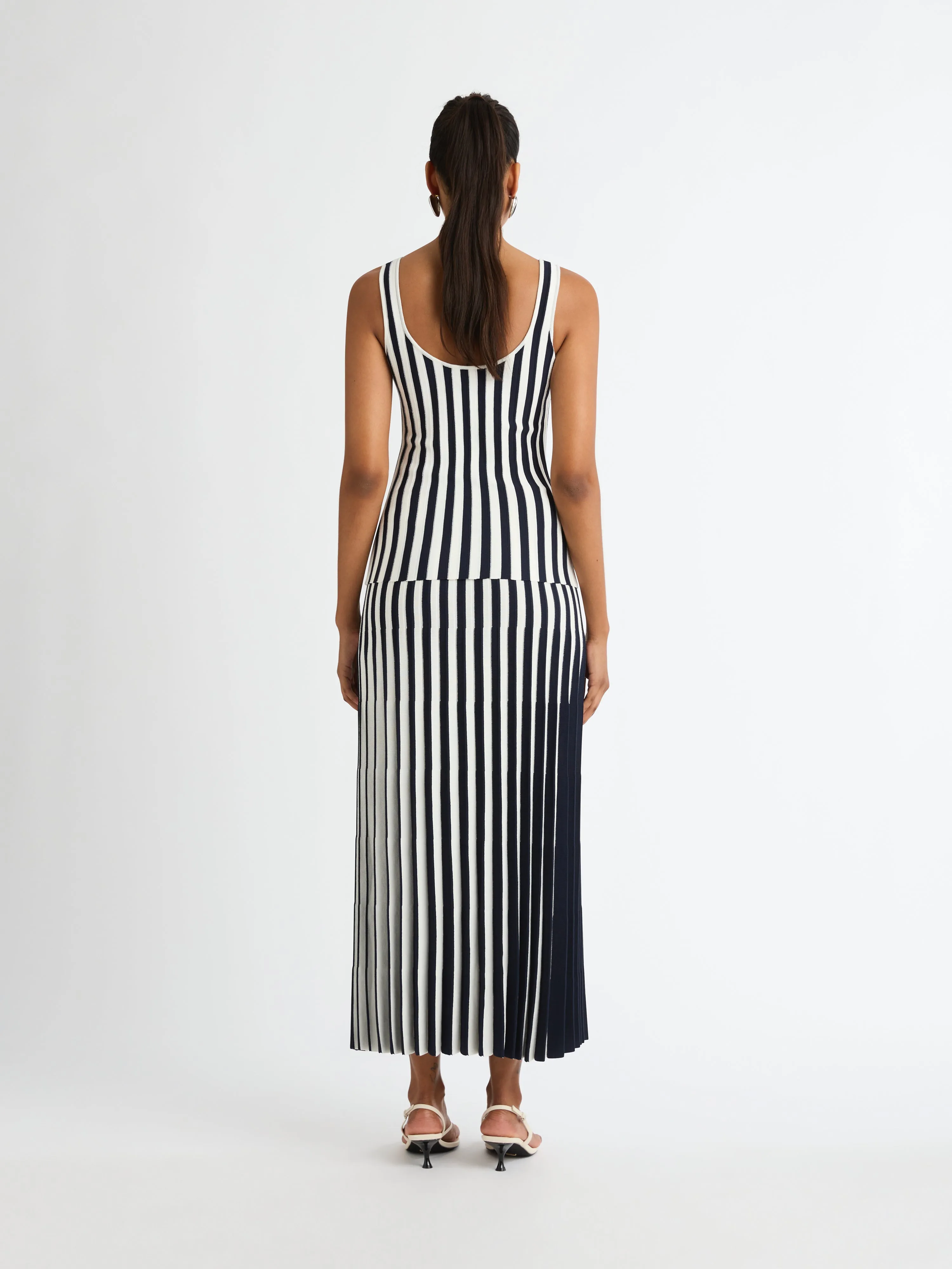MONICA STRIPE KNIT TOP