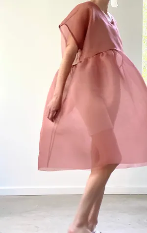 NOEMIAH - TULIP DRESS - OLD ROSE