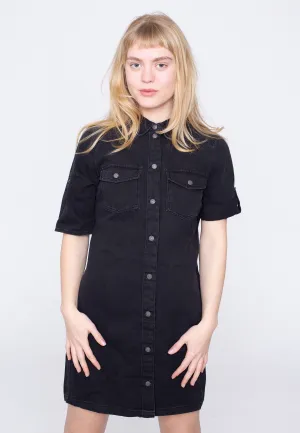 Noisy May - Signe Denim Black Denim - Dress