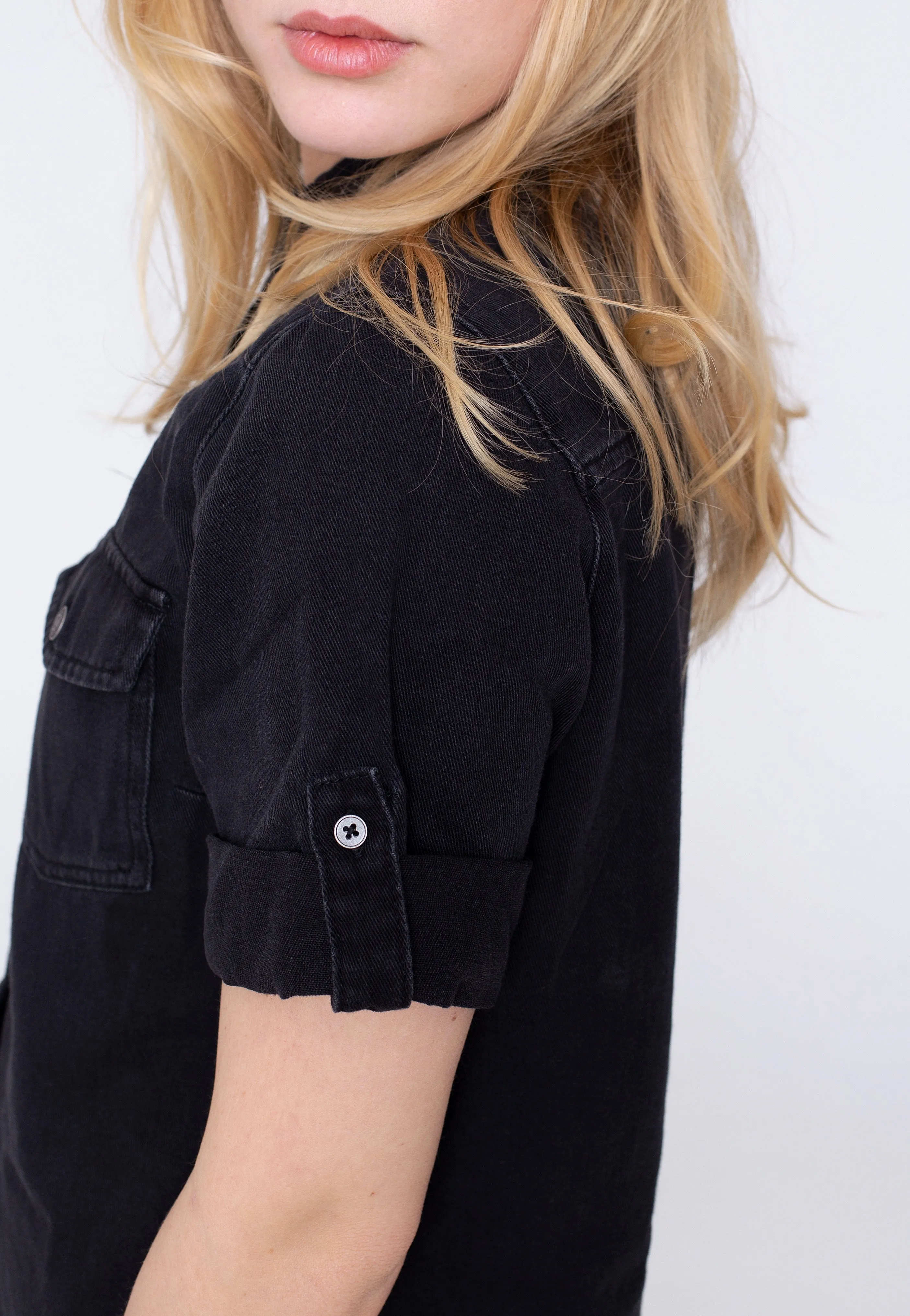 Noisy May - Signe Denim Black Denim - Dress