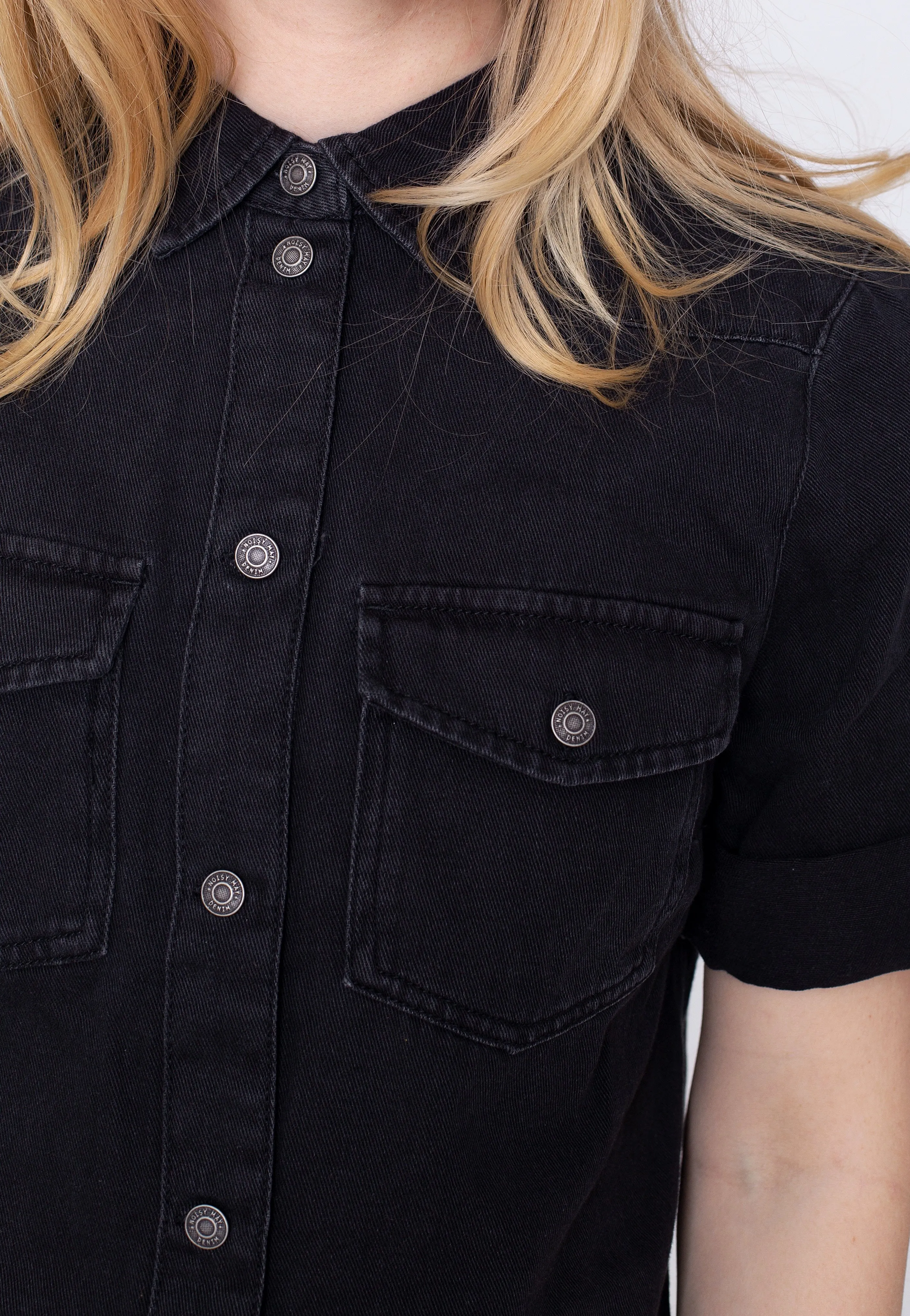 Noisy May - Signe Denim Black Denim - Dress