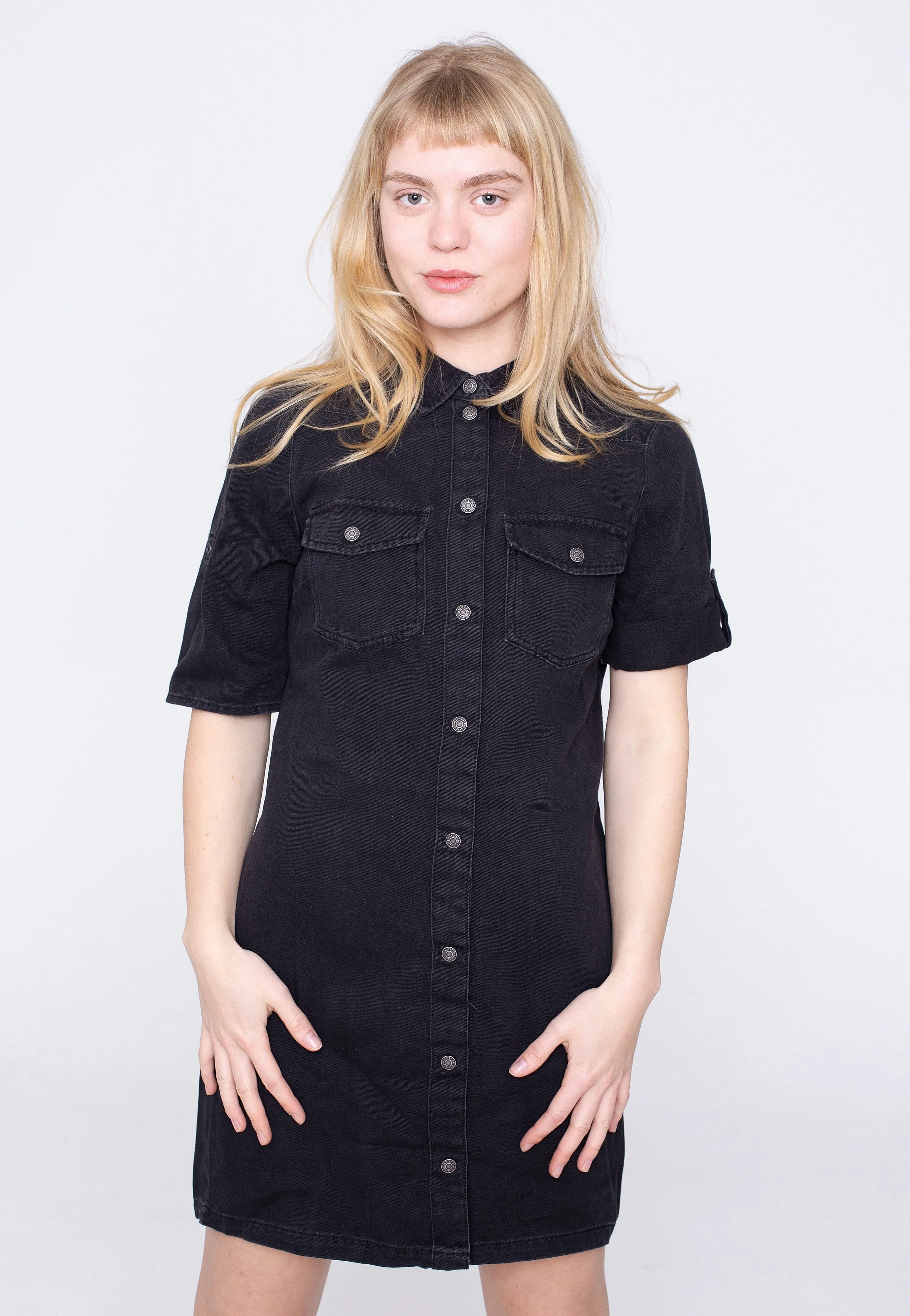 Noisy May - Signe Denim Black Denim - Dress