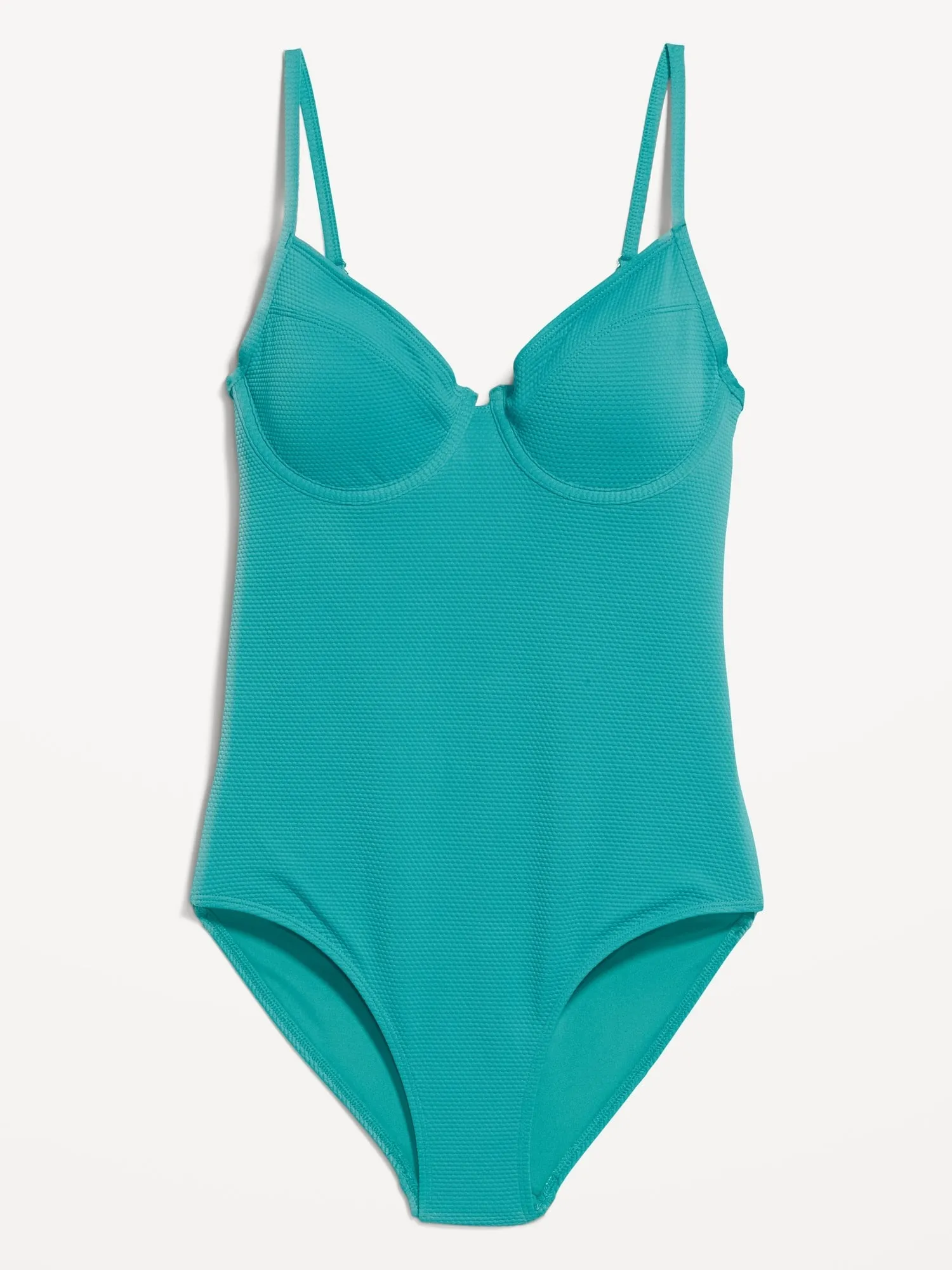One-Piece Balconette Swimsuit