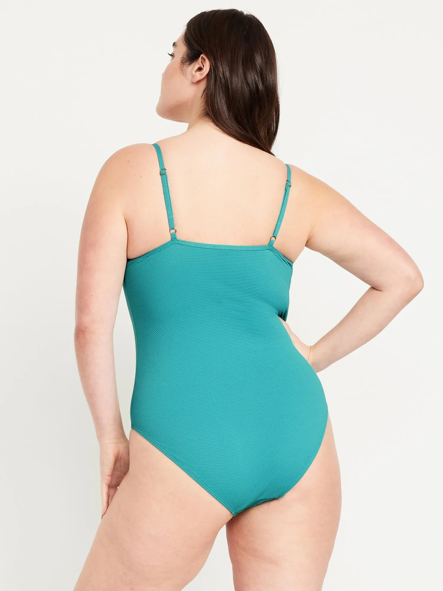 One-Piece Balconette Swimsuit