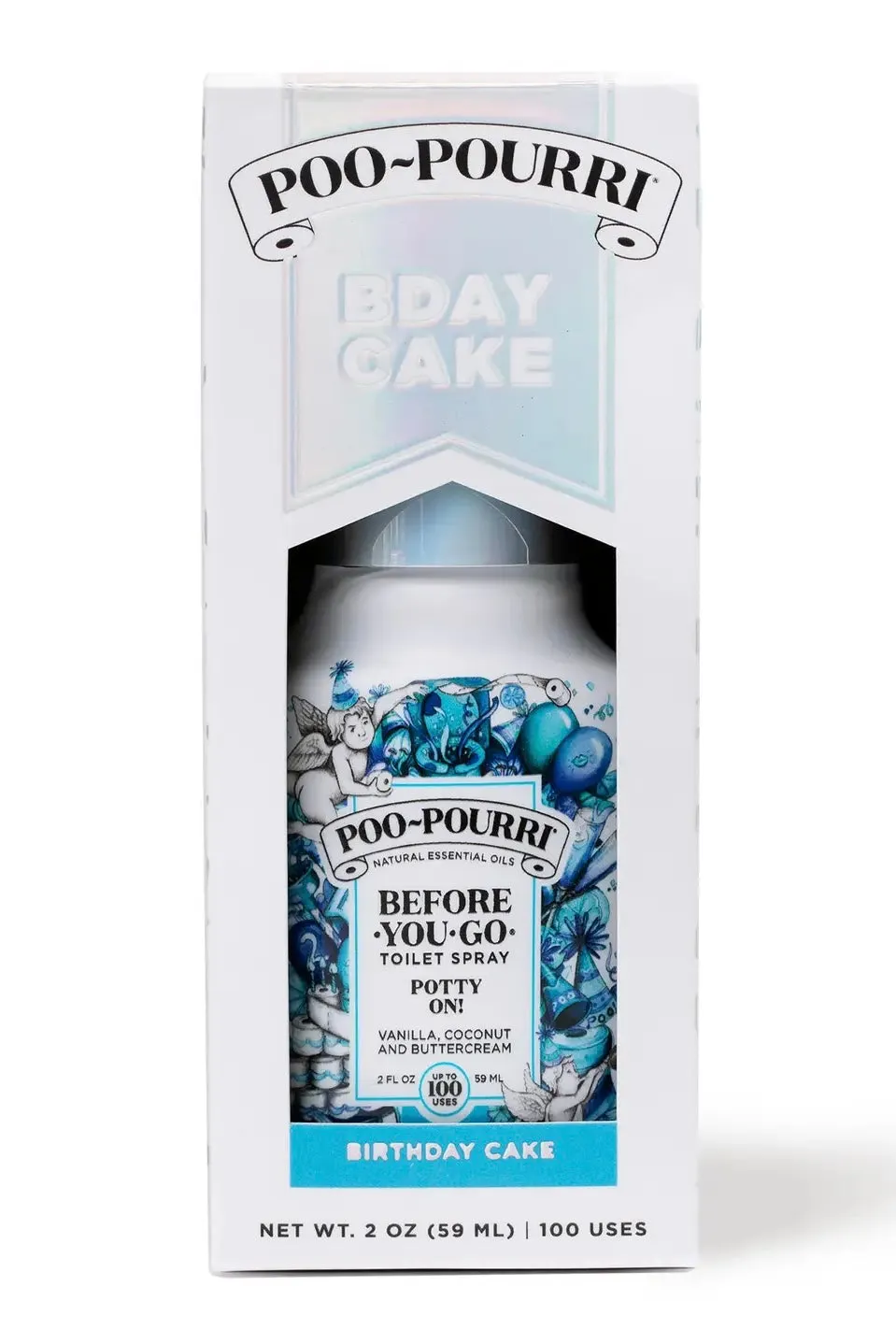 Poo~Pourri Potty On, Birthday Cake, 2oz