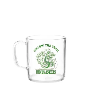 Premium Quality Hikerdelic Follow the Trail Mug Clear  Going Fast!