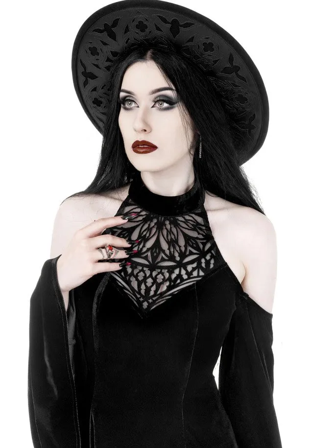 Restyle - Rosarium Mini Black - Dress
