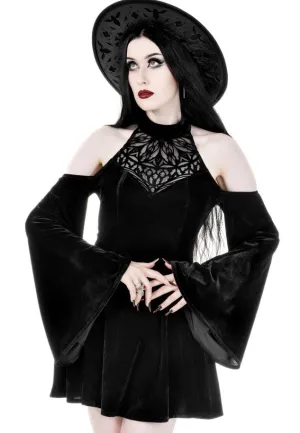 Restyle - Rosarium Mini Black - Dress