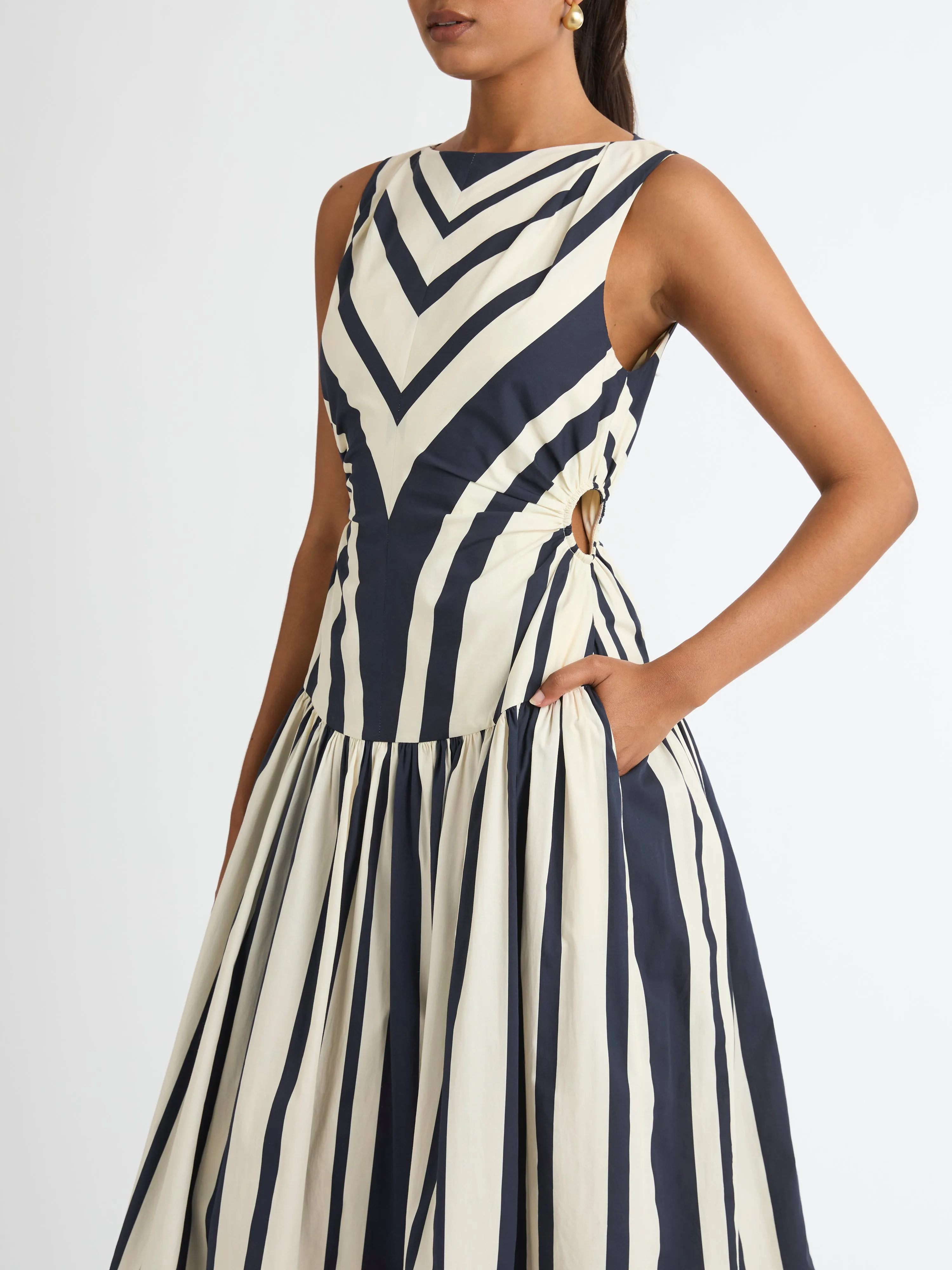 RIVIERA STRIPE DRESS
