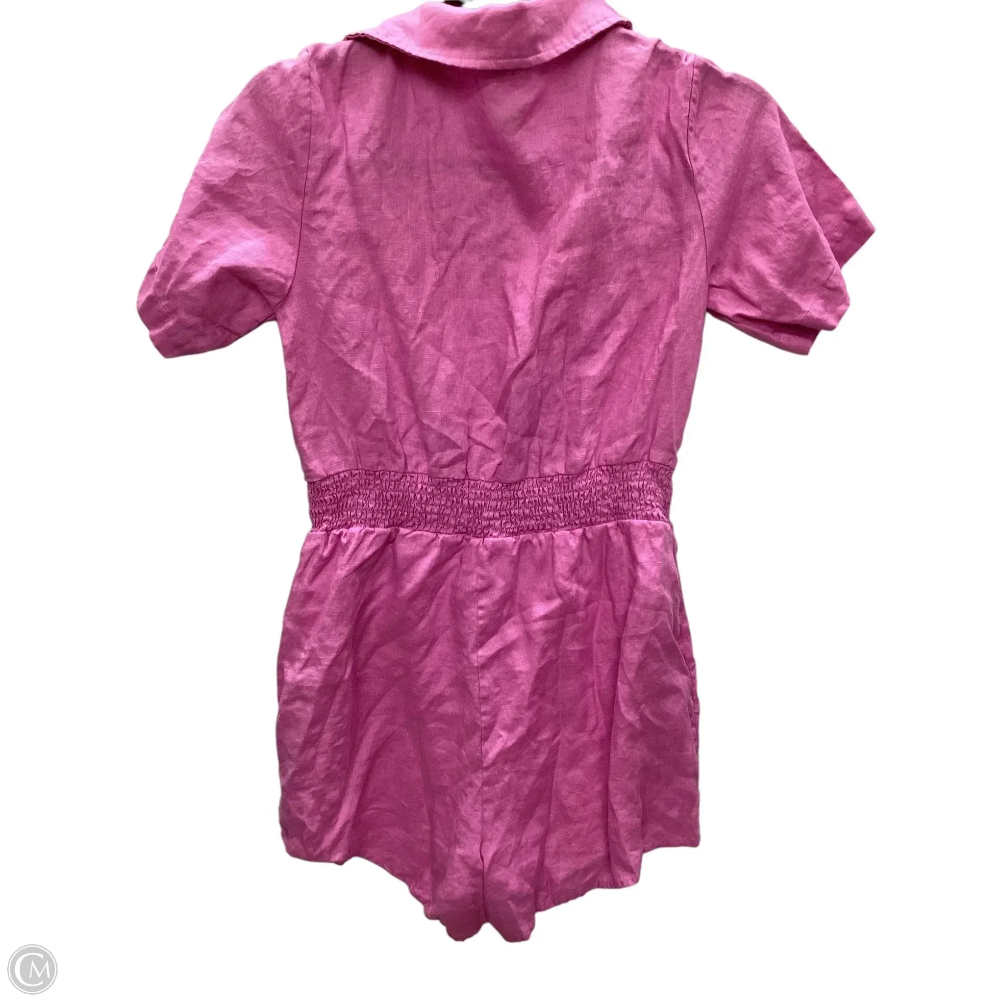 Romper By Clothes Mentor In Pink, Size: S