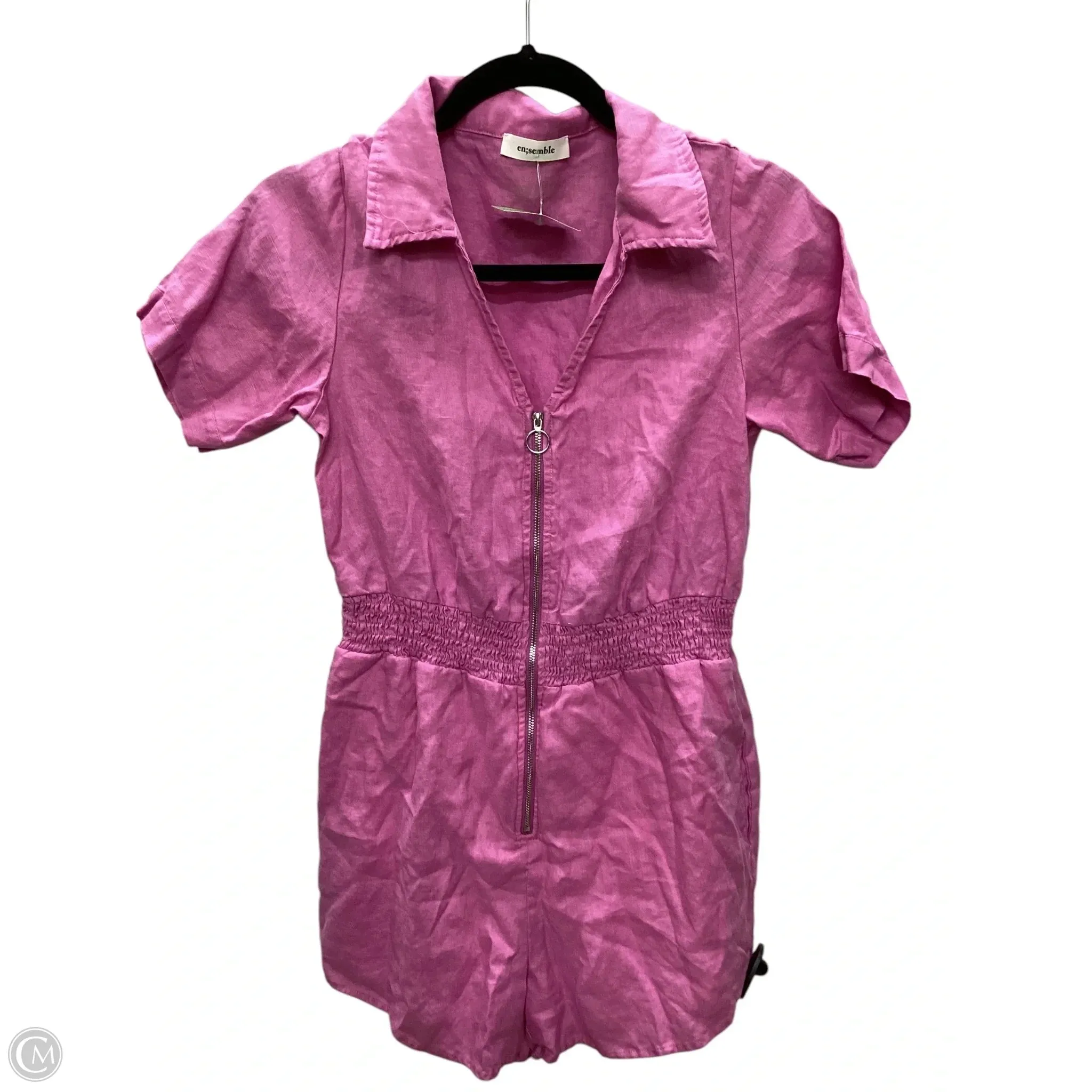 Romper By Clothes Mentor In Pink, Size: S