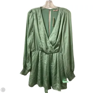 Romper By Mi Ami In Green, Size: Xl