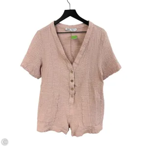 Romper By Zara In Pink, Size: S