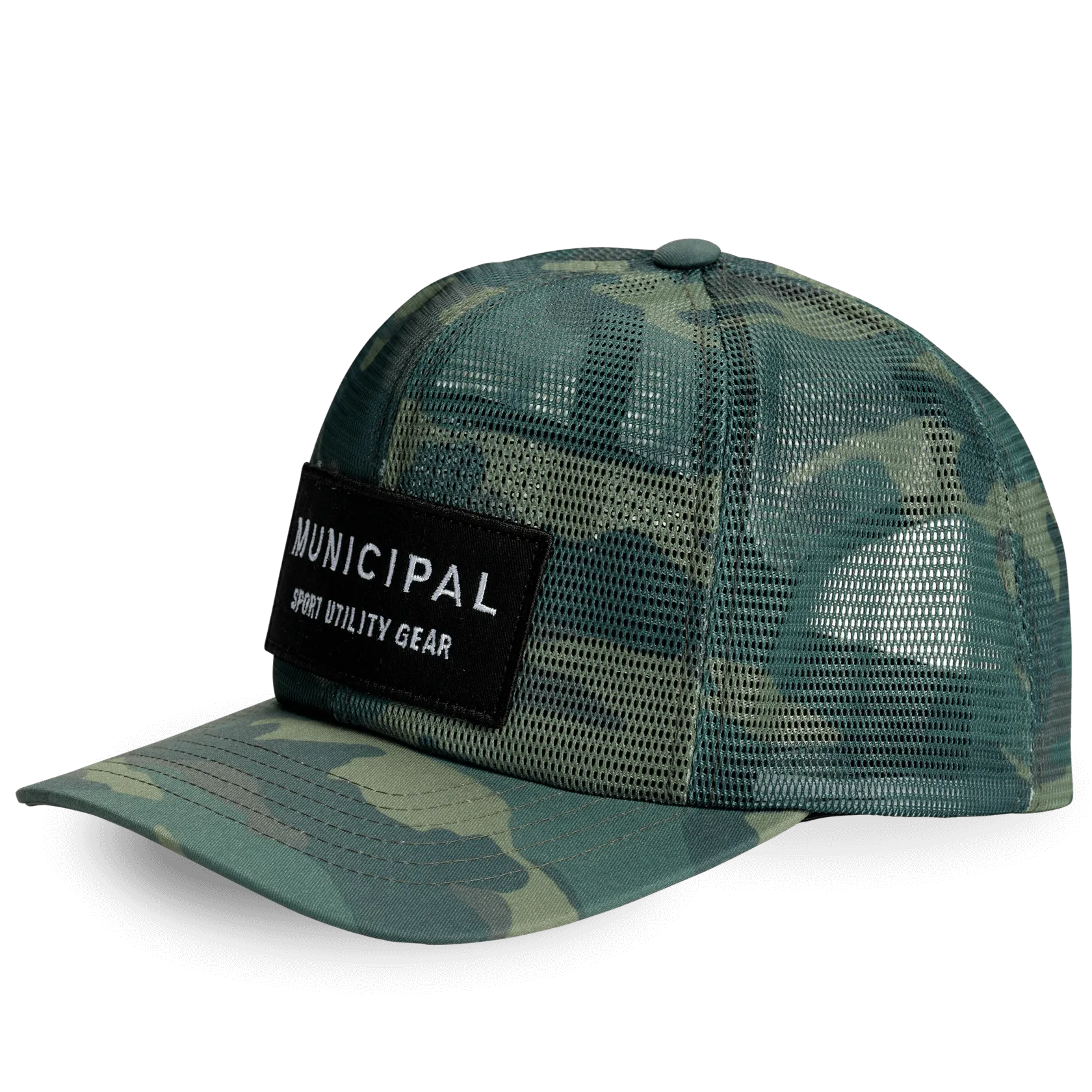 Stamp Mesh Trucker Municipal