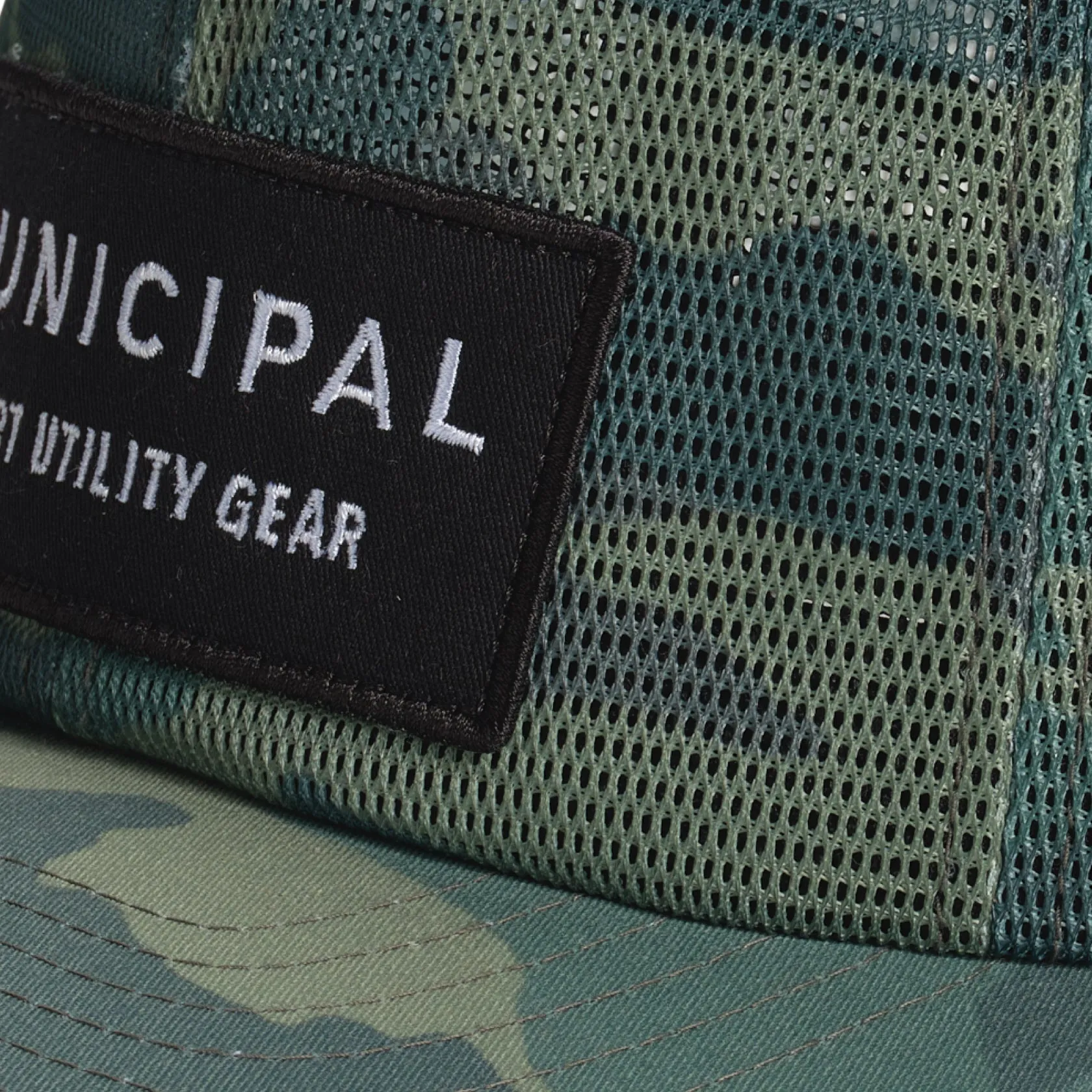 Stamp Mesh Trucker Municipal