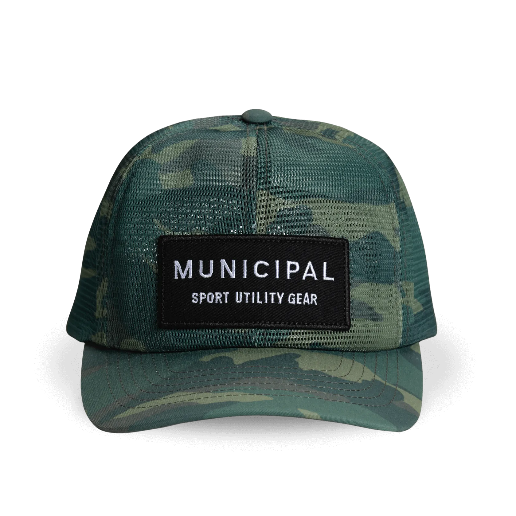 Stamp Mesh Trucker Municipal