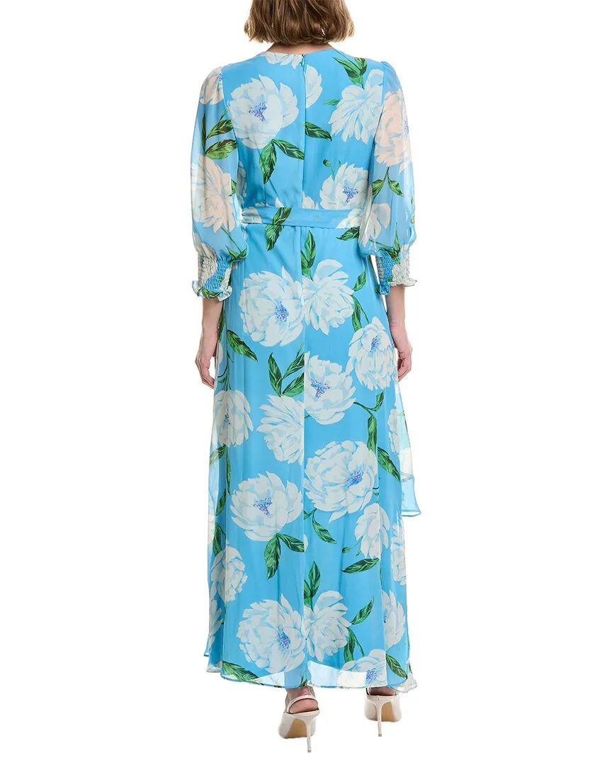 Taylor Printed Chiffon Maxi Dress