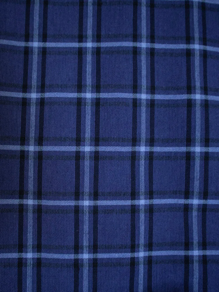 Trending Now Kavita Dress - Indigo Plaid  Dont Miss Out!