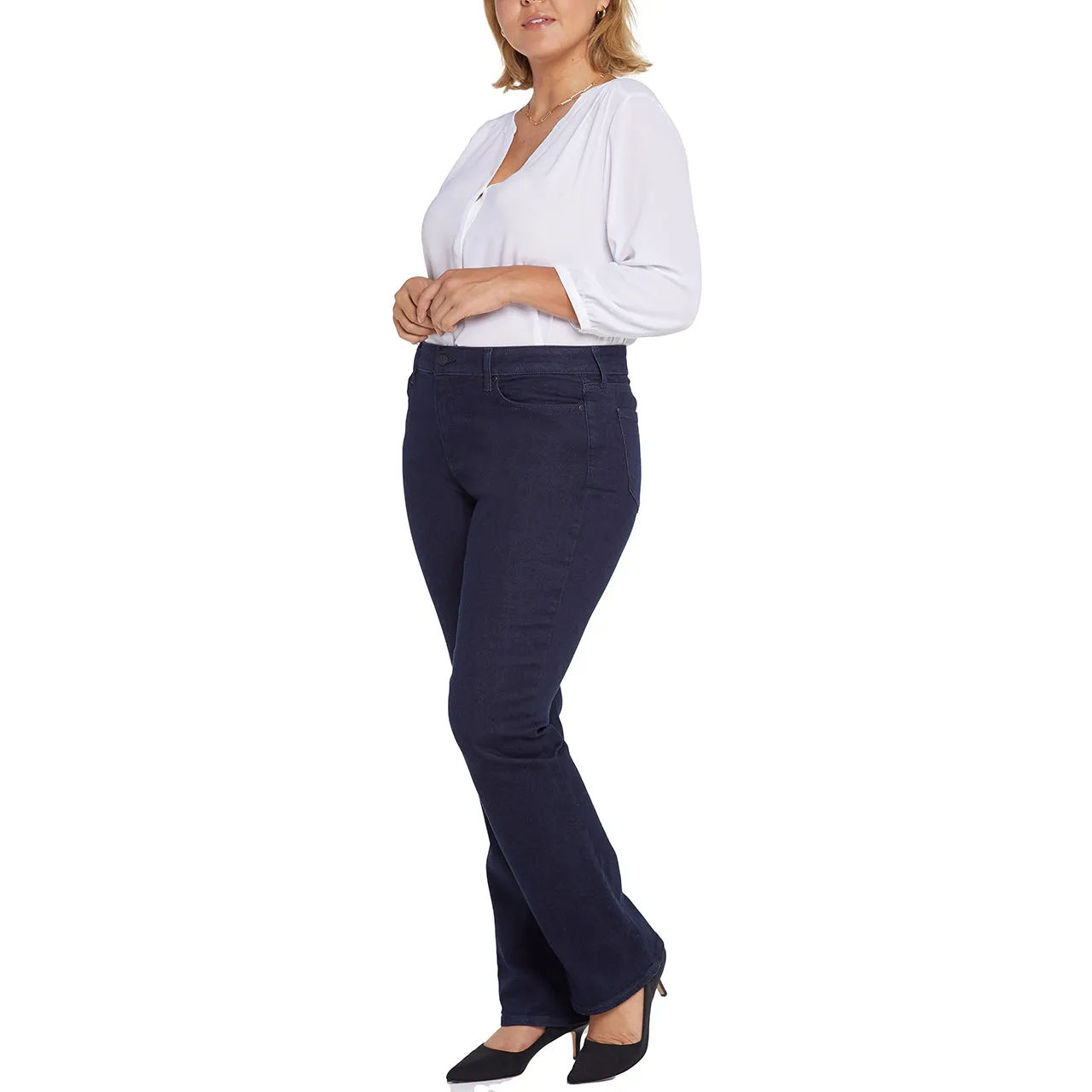 Trending Now Marilyn Straight Jean - Plus  Stylish & Comfortable