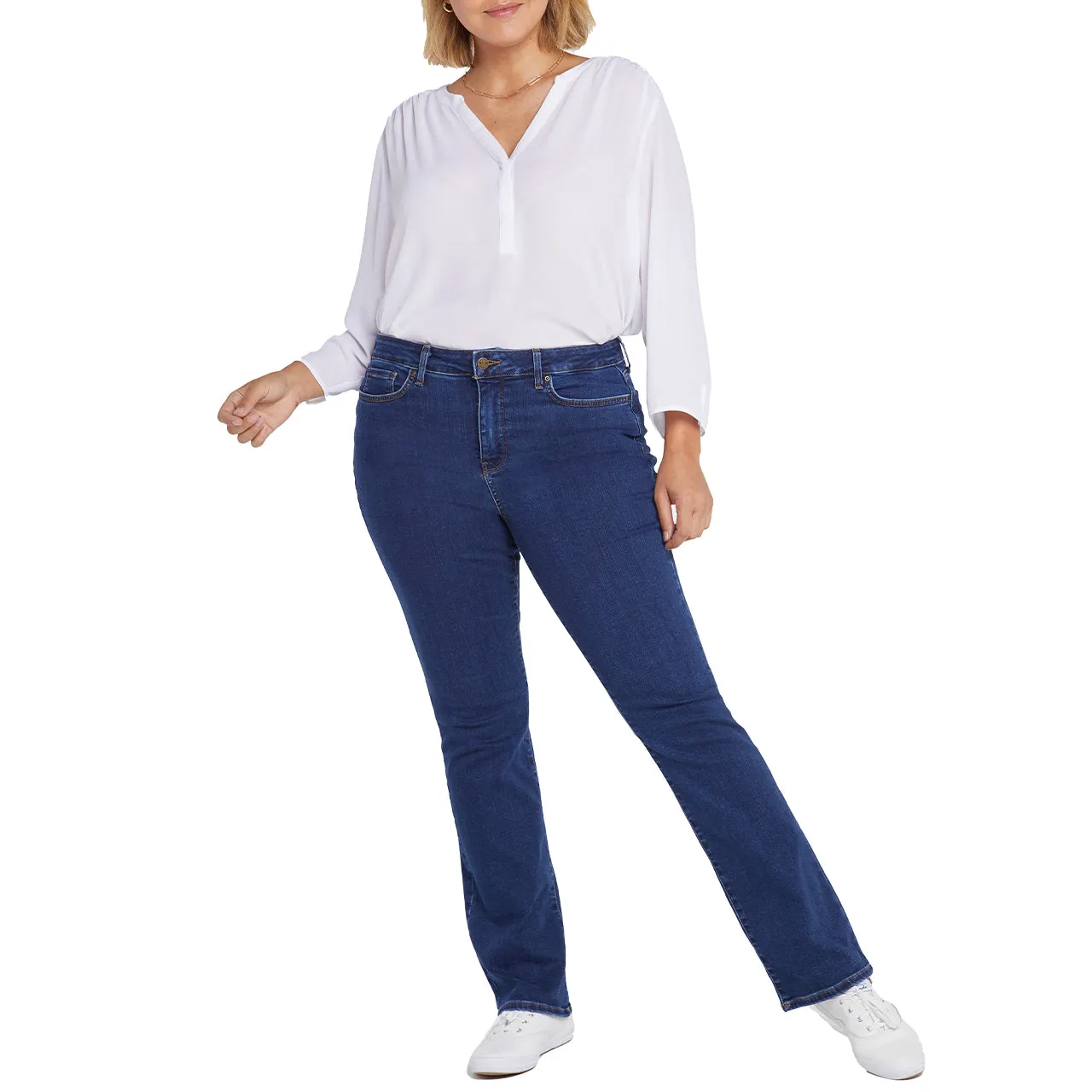 Trending Now Marilyn Straight Jean - Plus  Stylish & Comfortable