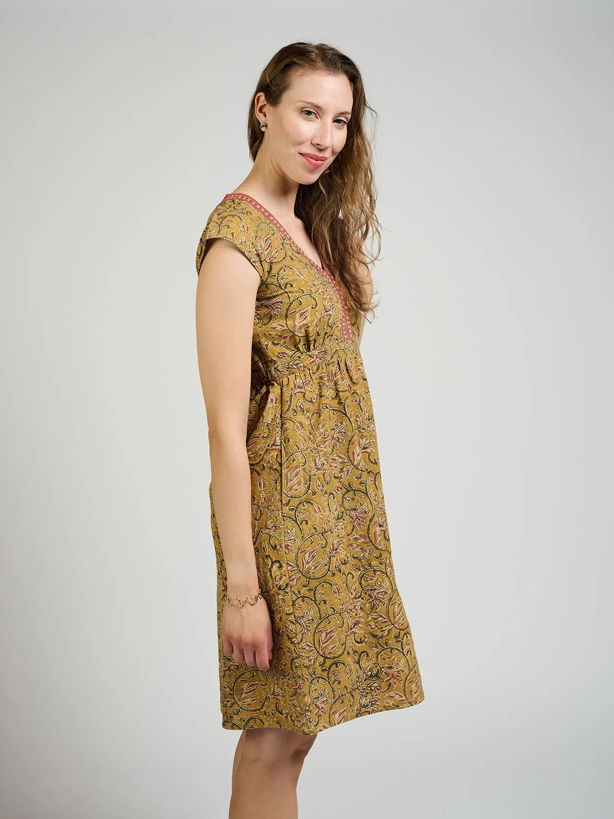 Trendy 2025 Jaya Dress - Turmeric  Dont Miss Out!