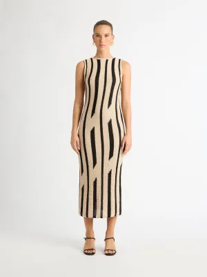 TROPEA CROCHET MIDI DRESS