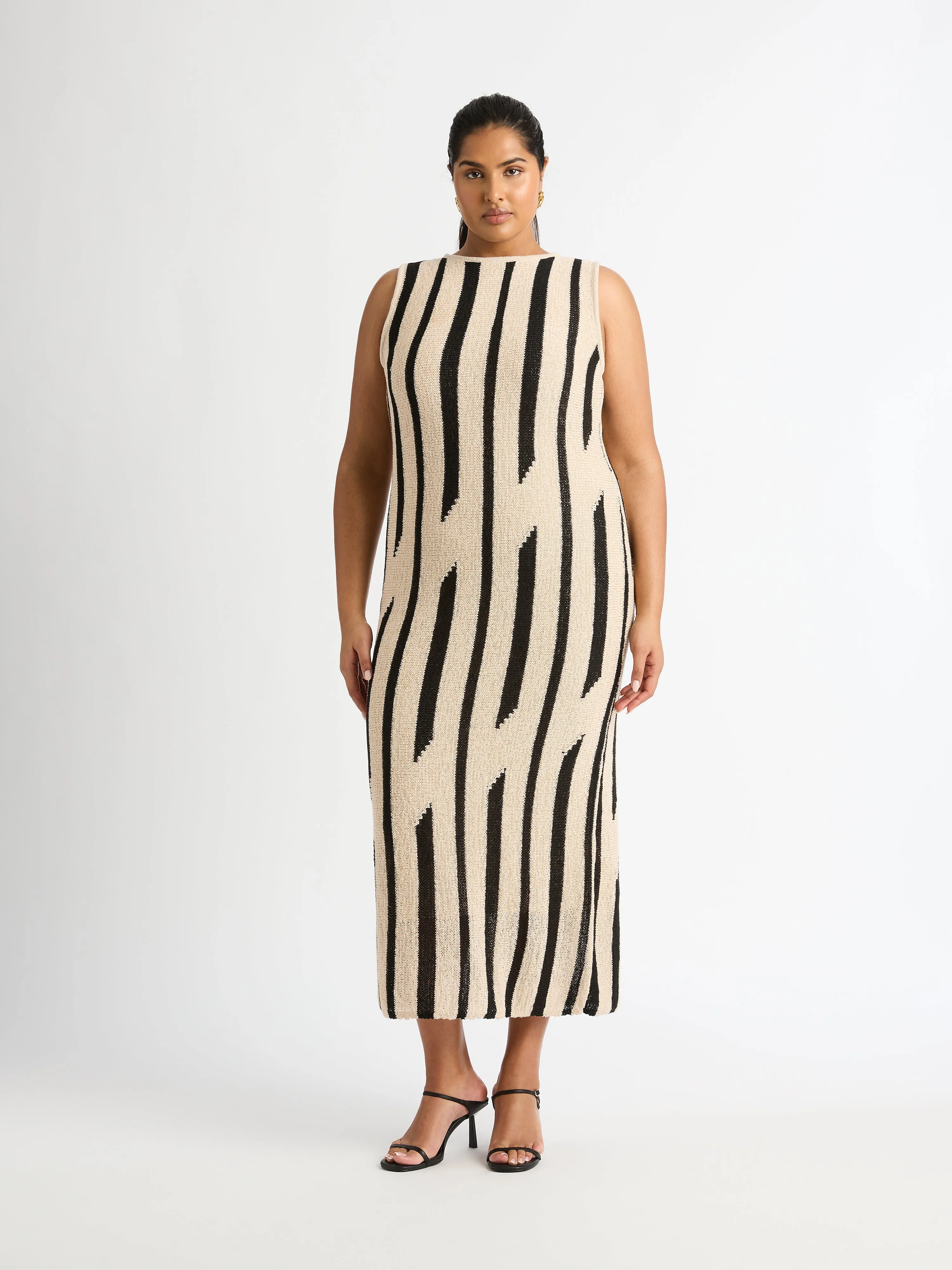TROPEA CROCHET MIDI DRESS