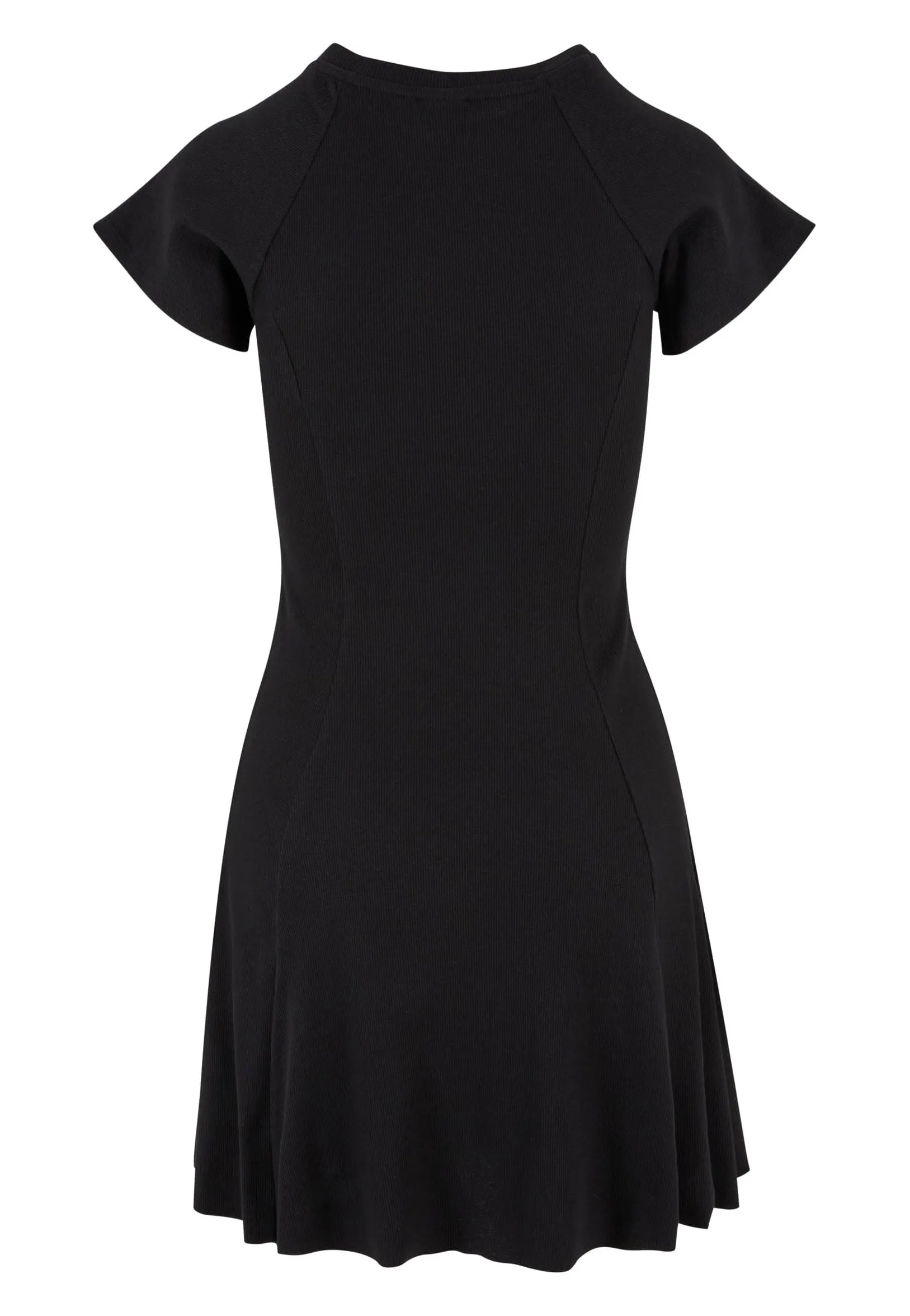 Urban Classics - Ladies Skater Rib Black - Dress