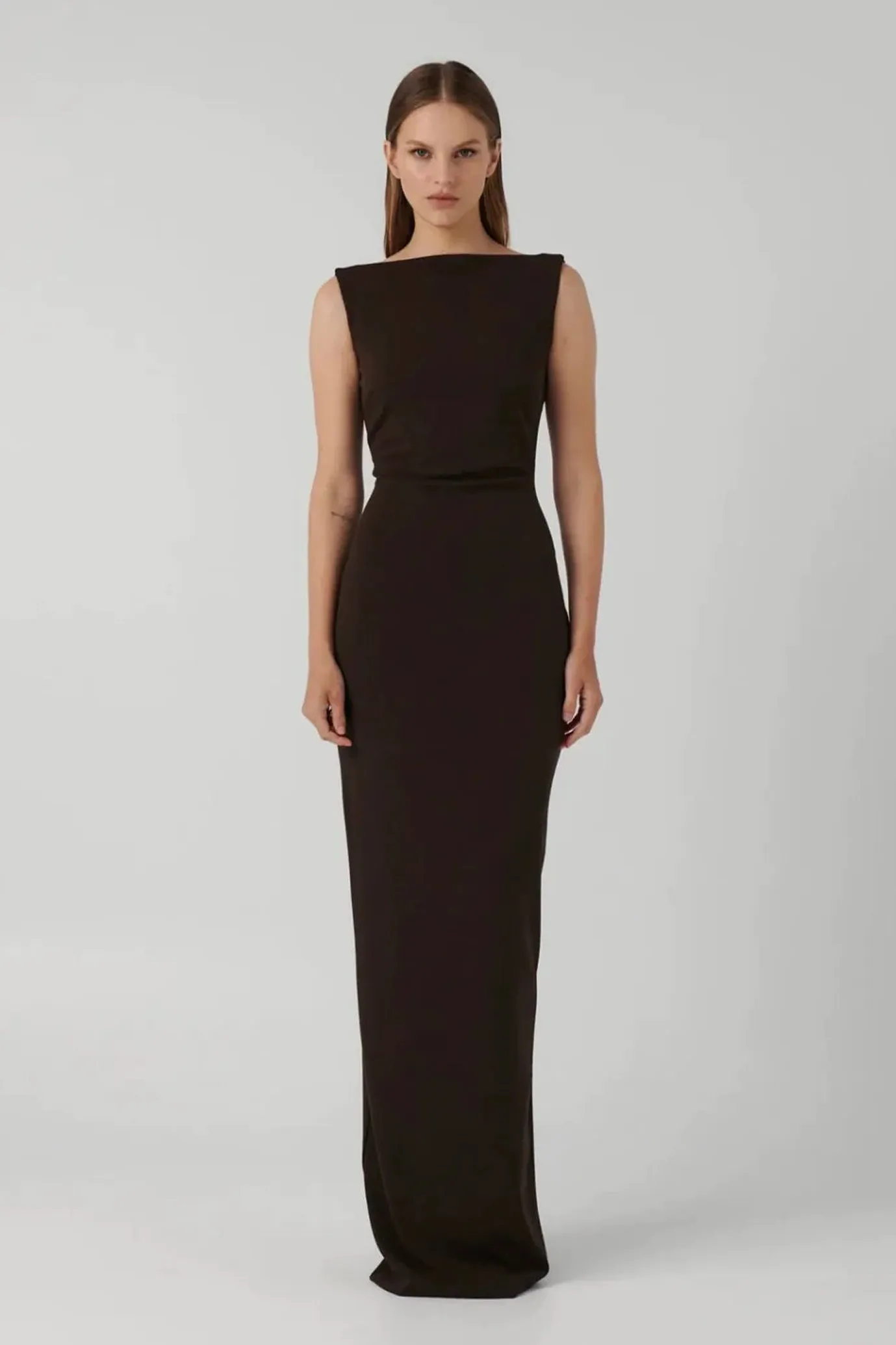 Verona Gown Coffee by Effie Kats