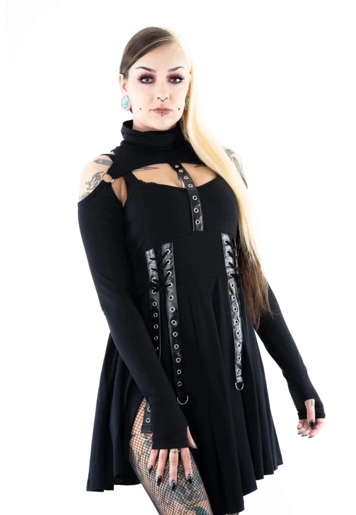 Vixxsin - Hestia Black - Dress